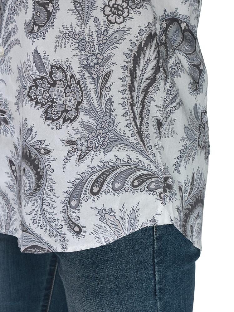 ETRO (エトロ) コットン ペイズリー柄 長袖 シャツ ETMRIB0199SA5L1