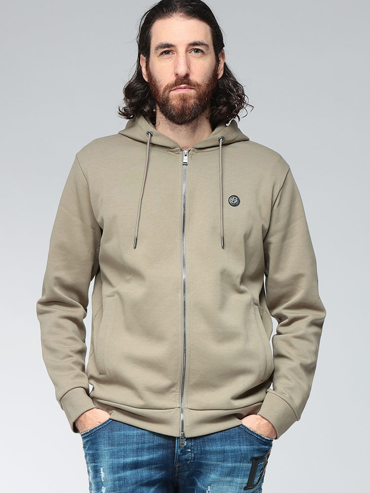 HUGO BOSS (ヒューゴボス) ワンポイント フルジップ パーカー