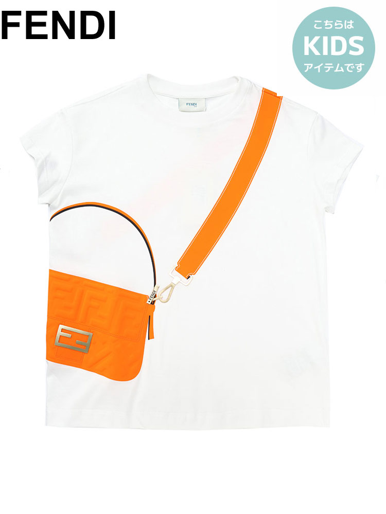 フェンディ キッズ Tシャツ 半袖 FENDI ブランド 子供服 トップス