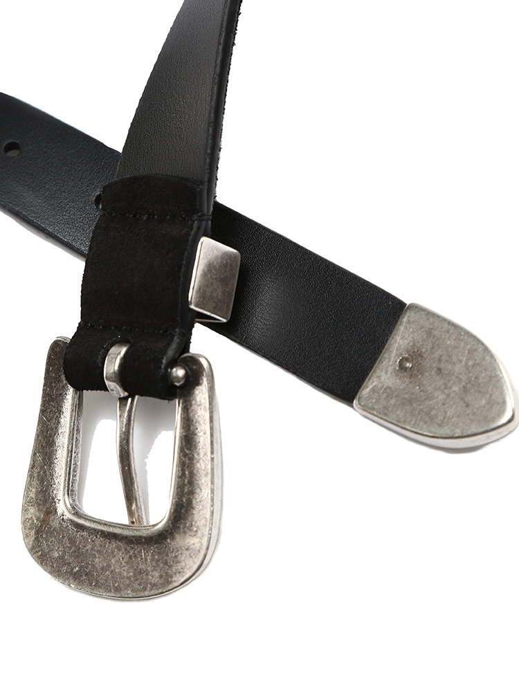 ラルディーニ メンズ ベルト LARDINI ブランド ベルト スエード レザー