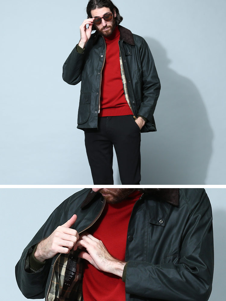 バブアー メンズ ブルゾン BARBOUR ブランド ワックスジャケット