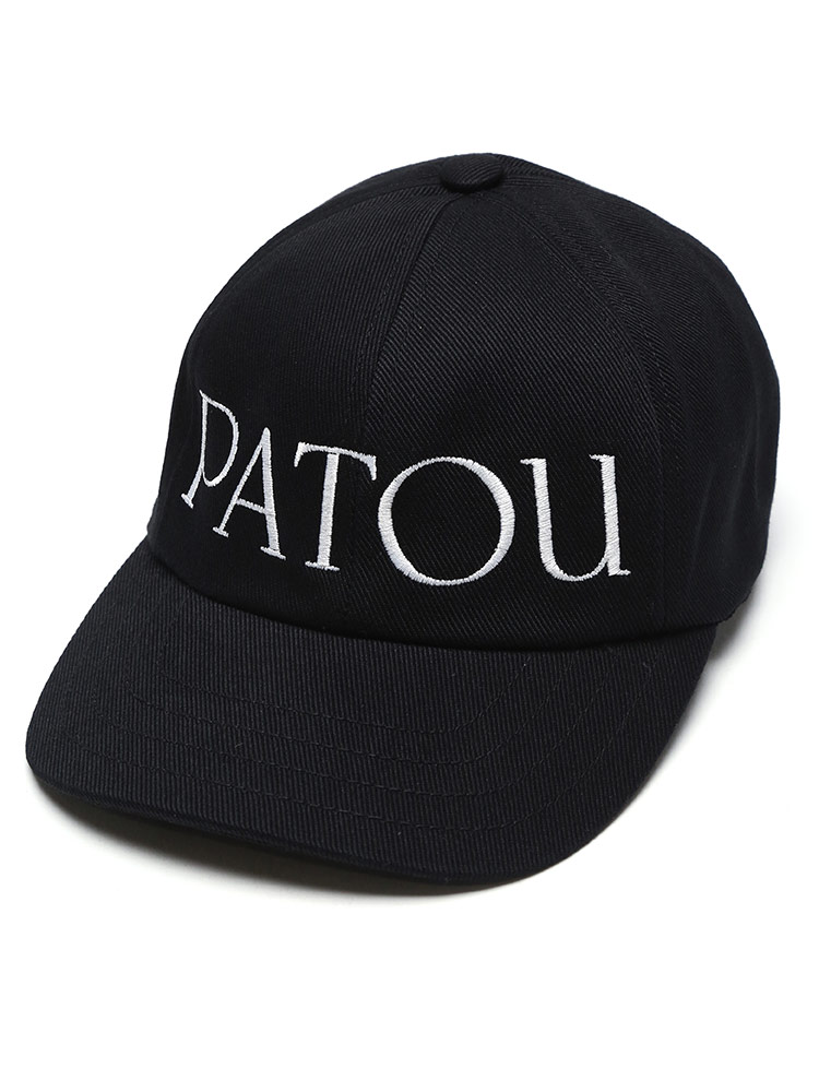 PATOU (パトゥ) ロゴ刺繍 コットン ベースボール キャップ LOGO