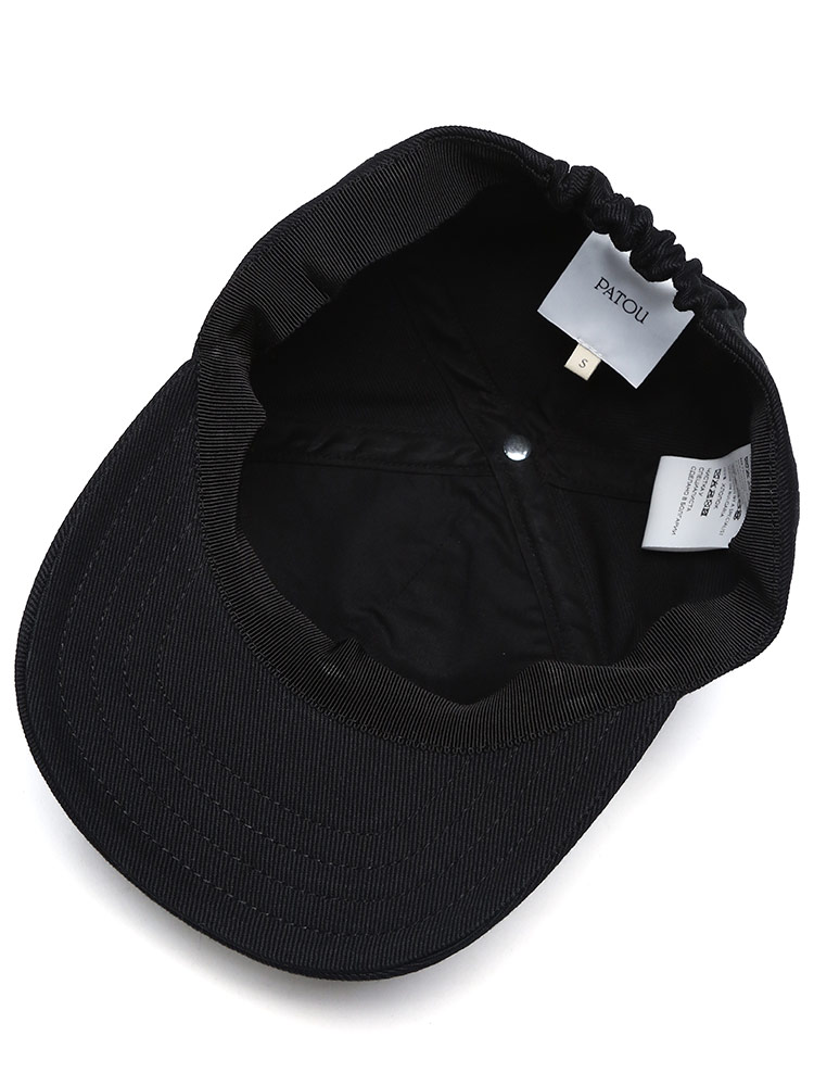 PATOU (パトゥ) ロゴ刺繍 コットン ベースボール キャップ LOGO