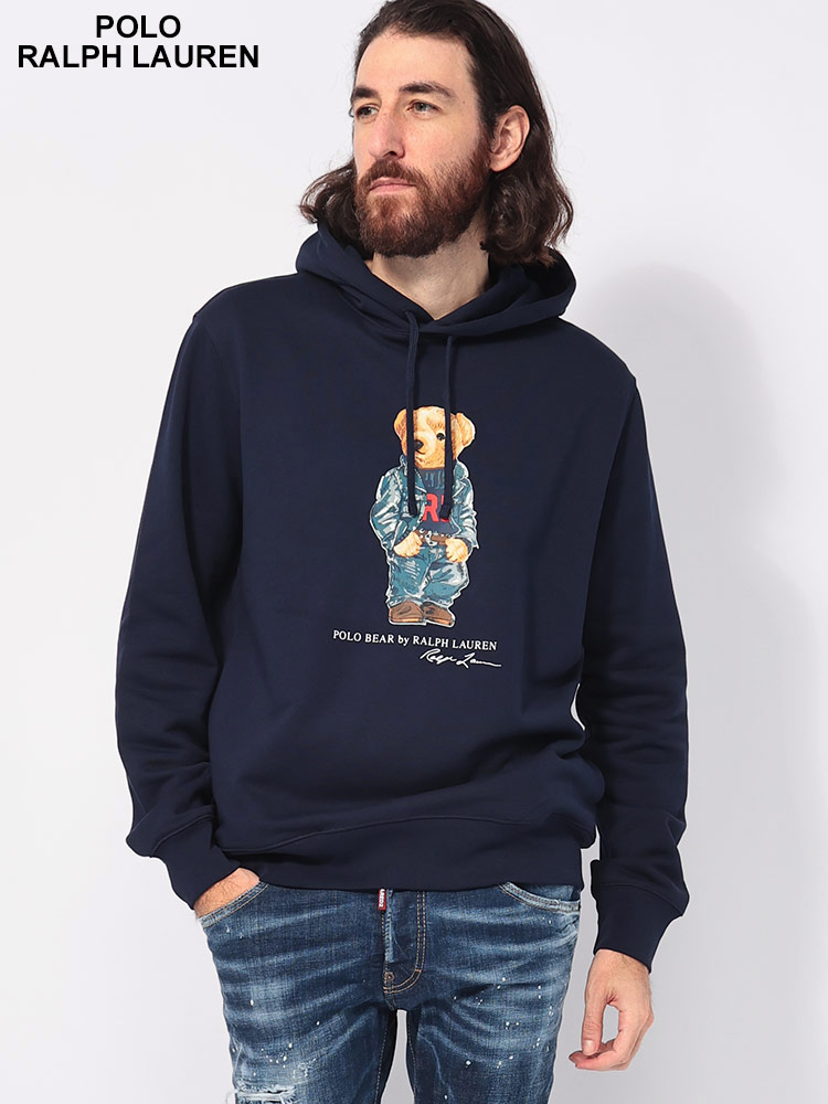 POLO RALPH LAUREN (ポロラルフローレン) 裏起毛 ベアプリント プル