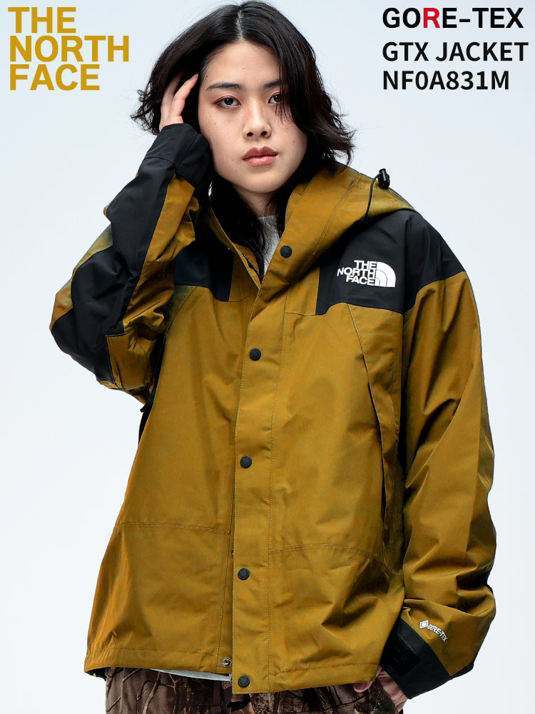 THE NORTH FACE (ザ ノースフェイス) GORE-TEX ロゴ刺繍 フルジップ