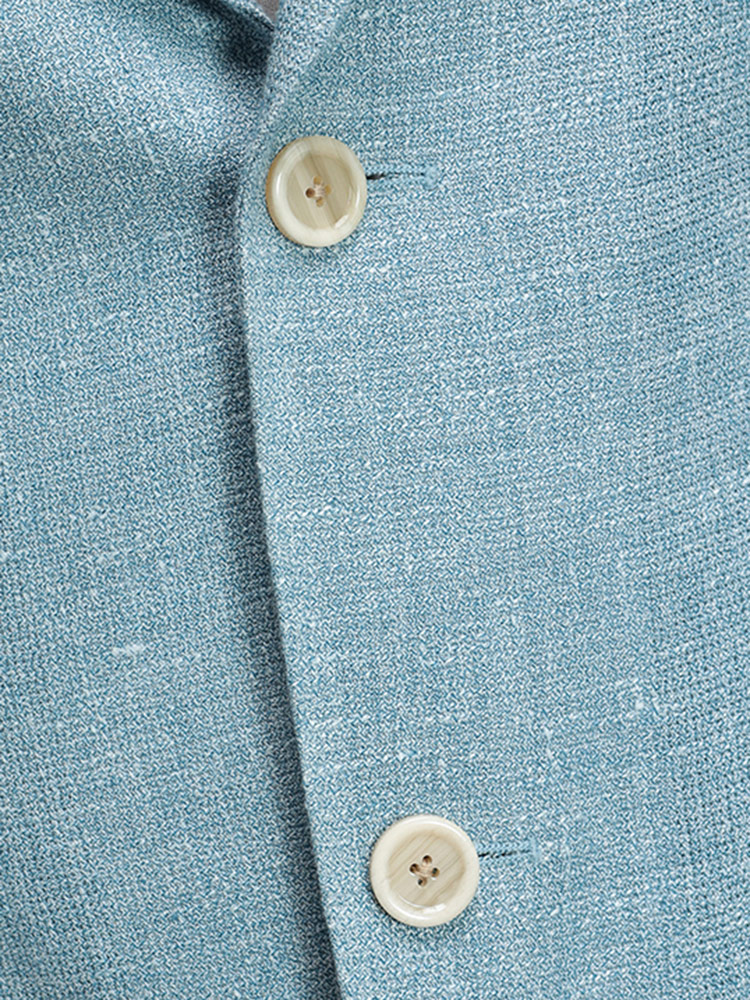 LARDINI (ラルディーニ) ウールリネン シングル ジャケット