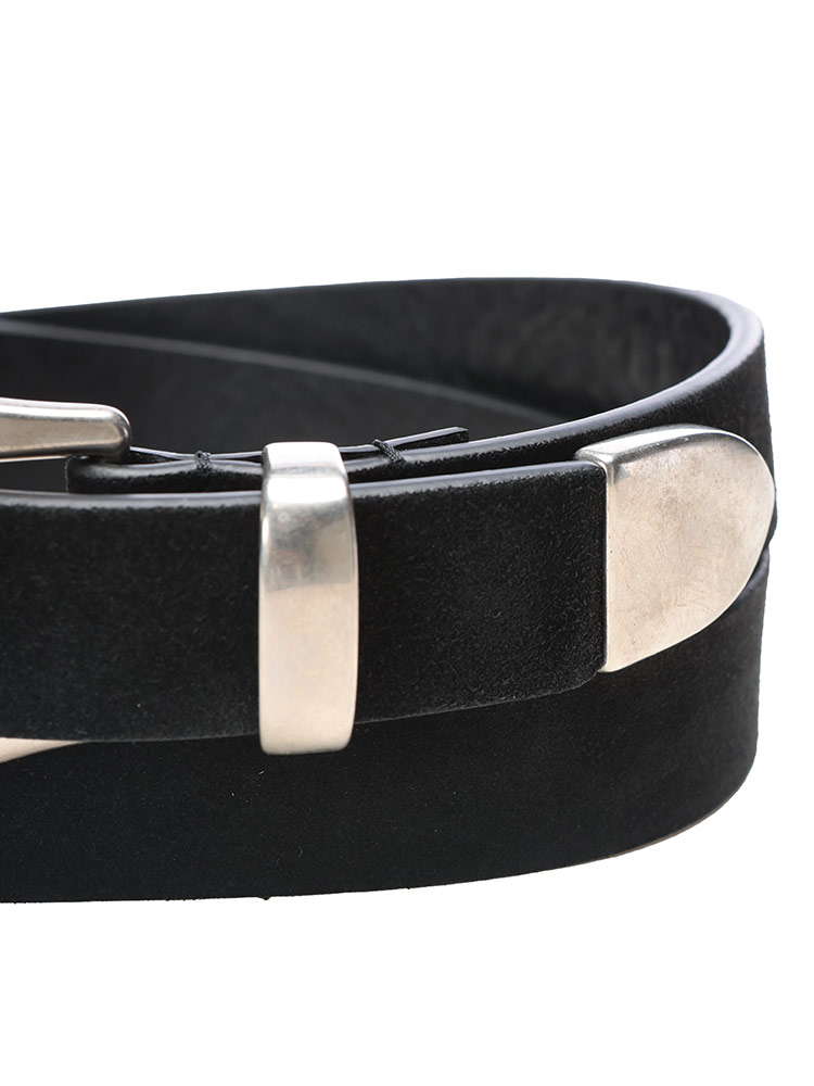 LARDINI (ラルディーニ) アンティークバックル レザーベルト