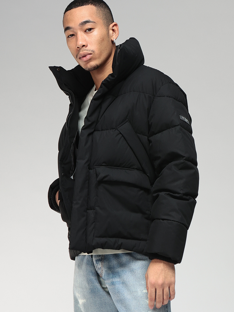 TATRAS (タトラス) ロゴ ボリュームネック フルジップ ダウン