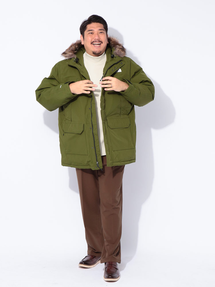 ダウンジャケット ファーフード フルジップ MCMURDO PARKA アウター