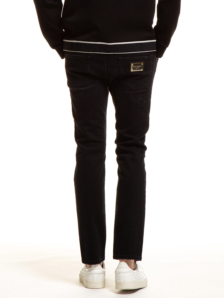 Dolce & Gabbana (ドルチェ&ガッバーナ) ダメージ加工 ジップフライ