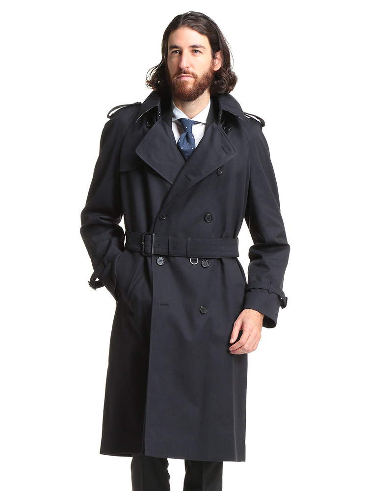 Aquascutum (アクアスキュータム) 無地 裏地チェック ウエストベルト