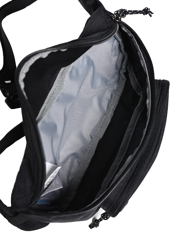 ウエストバック 無地＆カモフラ柄 デイジーチェーン付き ZIGZAG HIP