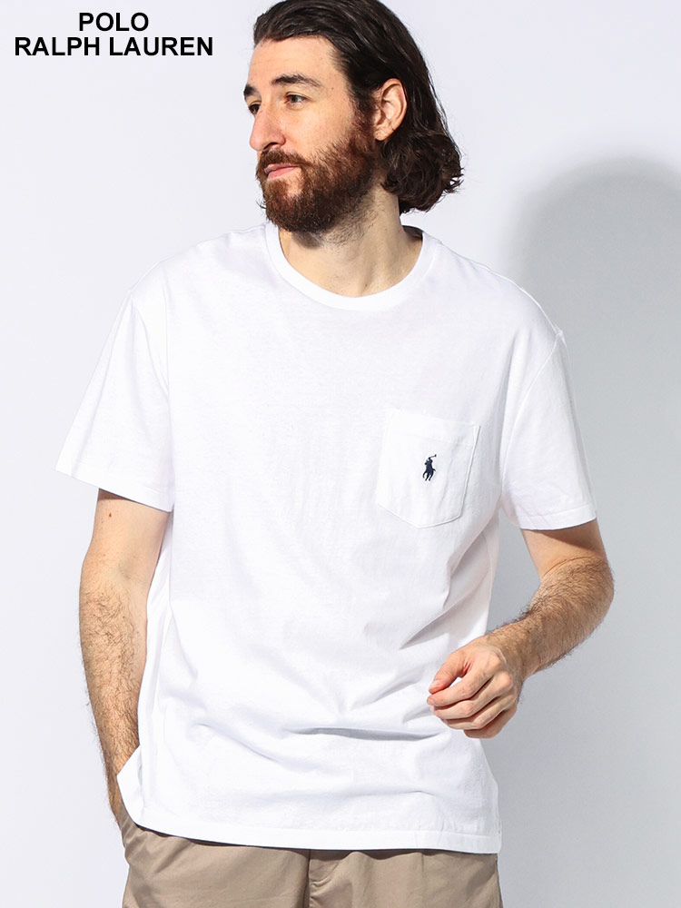 POLO RALPH LAUREN (ポロラルフローレン) ロゴ刺繍入りポケット付