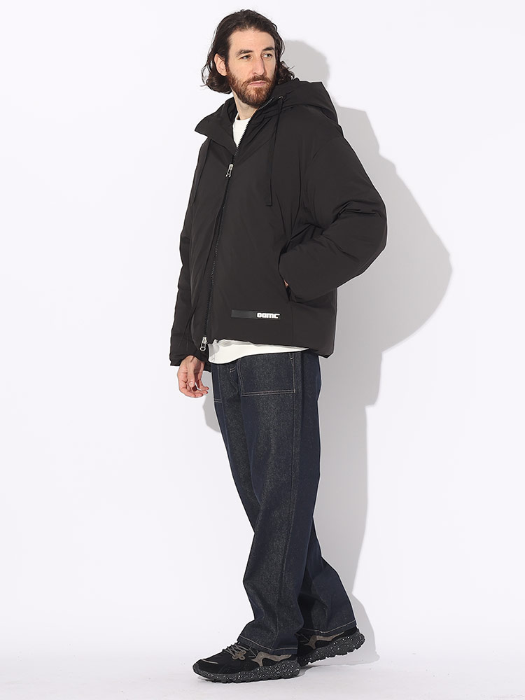 OAMC (オーエーエムシー) フード ダブルジップ 中綿 ジャケット