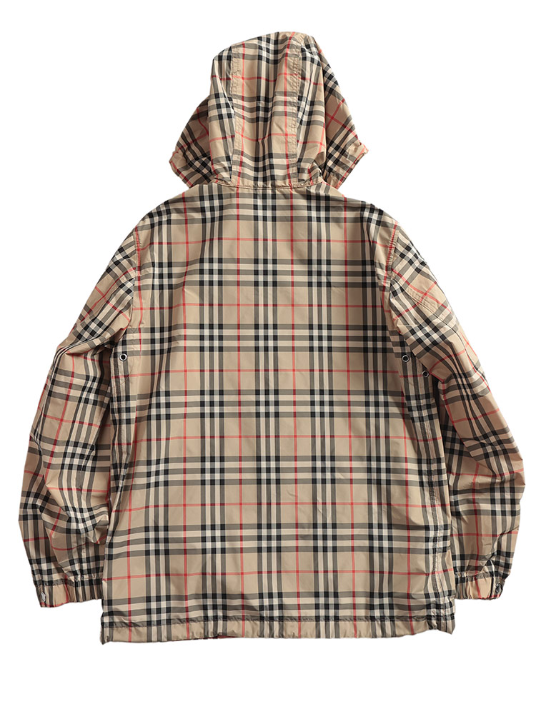 BURBERRY (バーバリー) チェック柄 フルジップ ブルゾン レディース 4