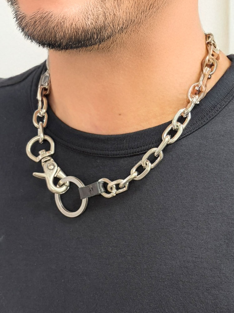 OUR LEGACY (アワーレガシー) メンズ ネックレス ロゴ 2way ウォレット