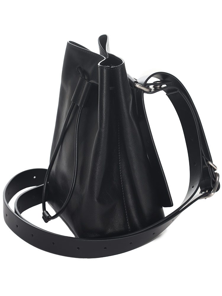 JIL SANDER (ジルサンダー) レザー ドローストリング クロスボディ