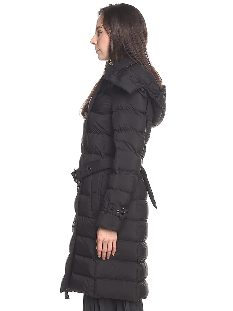 BURBERRY (バーバリー) ナイロン フーデッド パファーコート