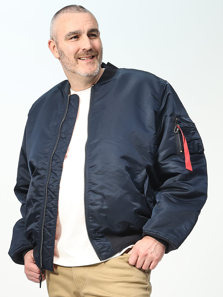 DIESEL ネイビー MA-1 フライトジャケット M 入手困難 限定モデル