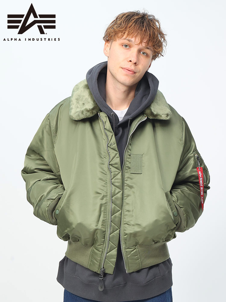 ALPHA INDUSTRIES INC (アルファインダストリーズ) 中綿 フルジップ