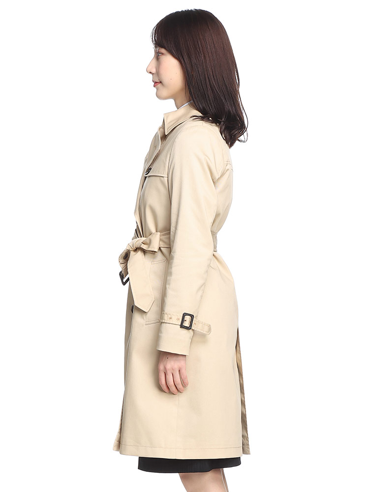 ELGARHYTHM (エルガリズム) 中綿ライナー付き ウエストベルト トレンチ