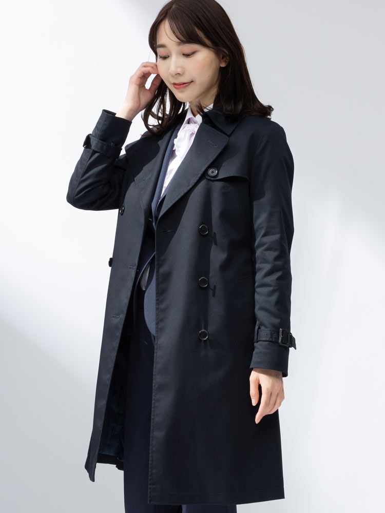 ELGARHYTHM (エルガリズム) 中綿ライナー付き ウエストベルト トレンチ