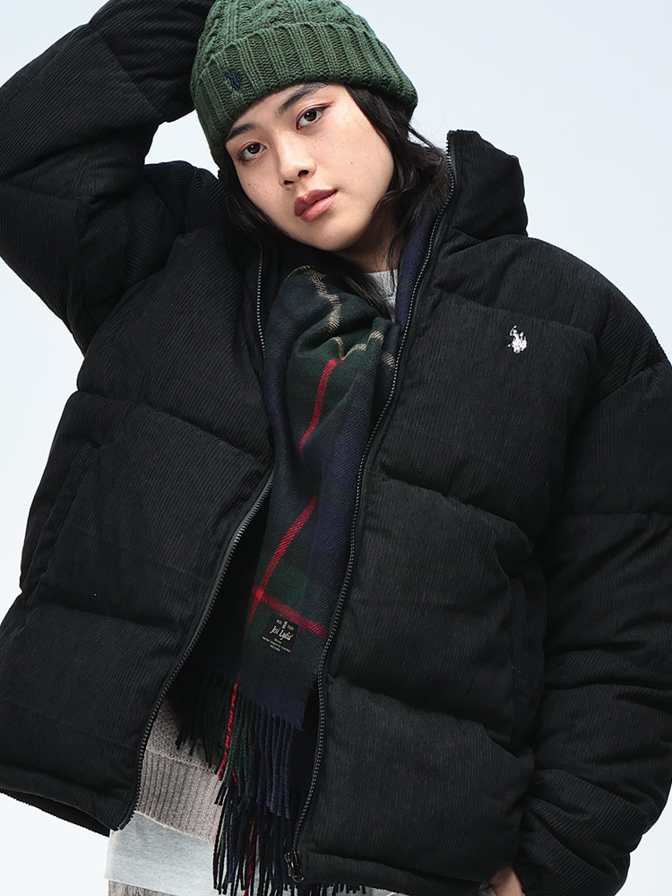 U.S. POLO ASSN. (ユーエスポロアッスン) コーデュロイ フルジップ