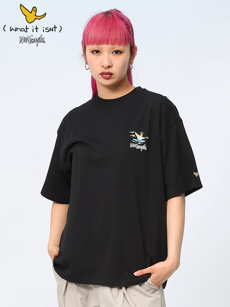 Mark Gonzales (マークゴンザレス) スケボーバックプリント クルー