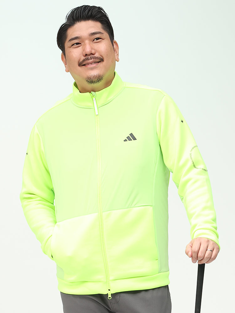GOLF ダンボールニット フルジップ ジャケット (adidas) アディダス