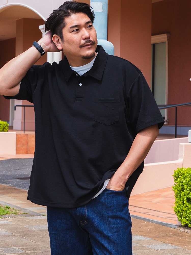 B＆T CLUB ビーアンドティークラブ ドライ 半袖 ポロシャツ 快ラクWEAR