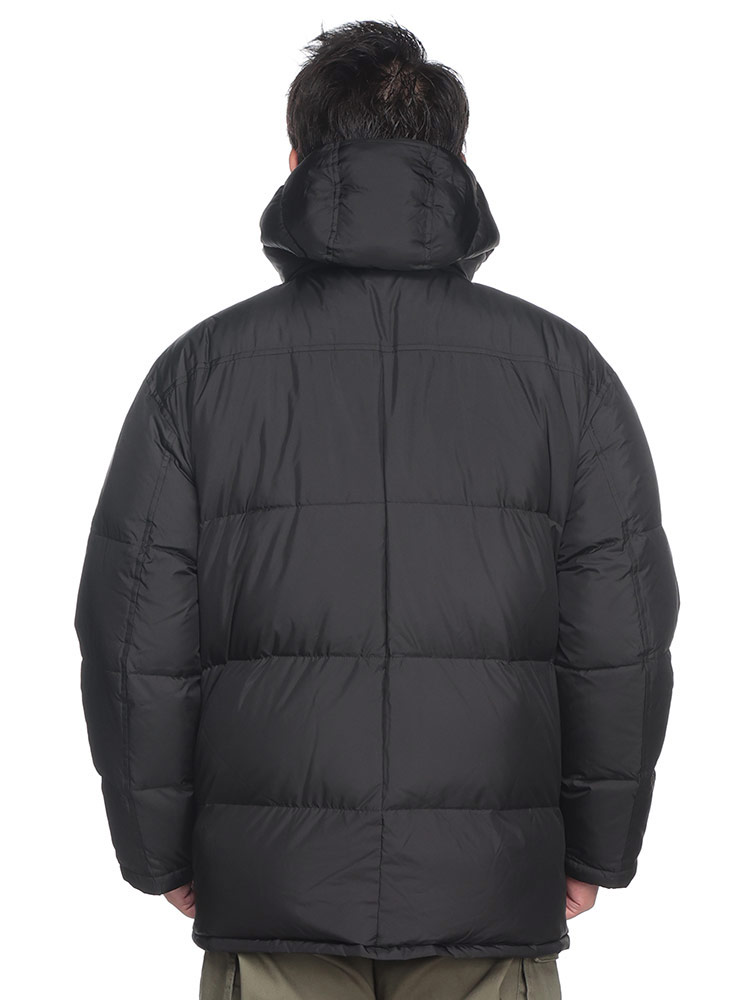 タフタダウンジャケット フード着脱 フェイク仕様 アウター ブルゾン