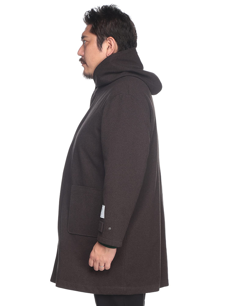 ダッフルコート ふわかるWOOLLY＋ ストレッチ アウター ビジネス