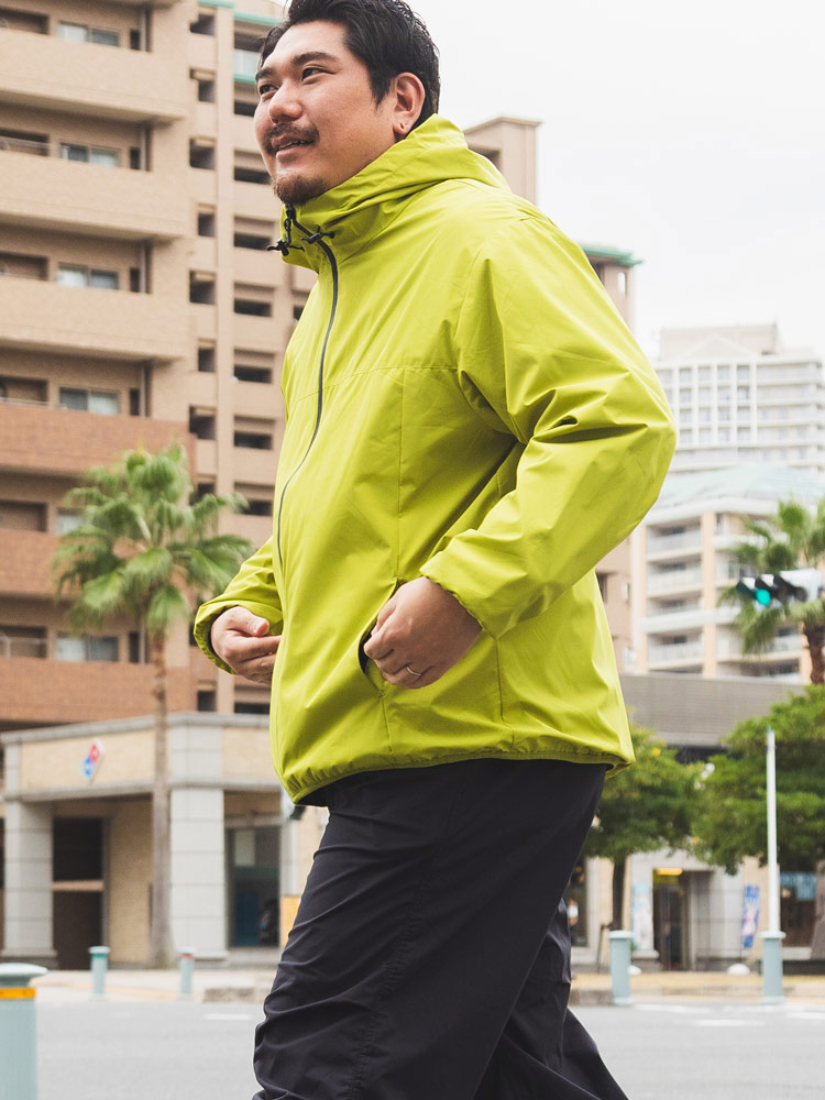 フルジップ パーカー EVOL-TEX 裏メッシュ アウター ジャケット