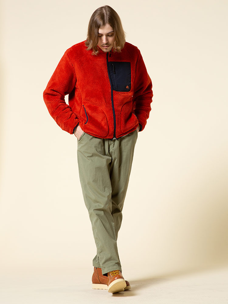 LOGOS park (ロゴスパーク) ポケット フルジップ フリース ジャケット