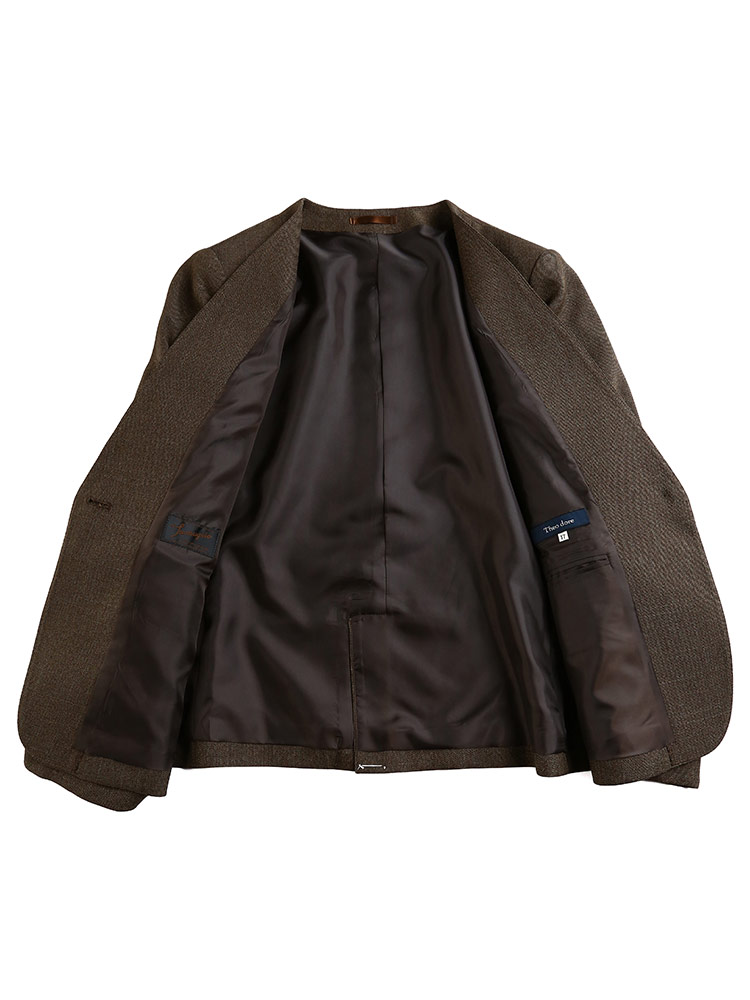 theo dore (セオドール) ウォッシャブル ノーカラー シングル パンツ