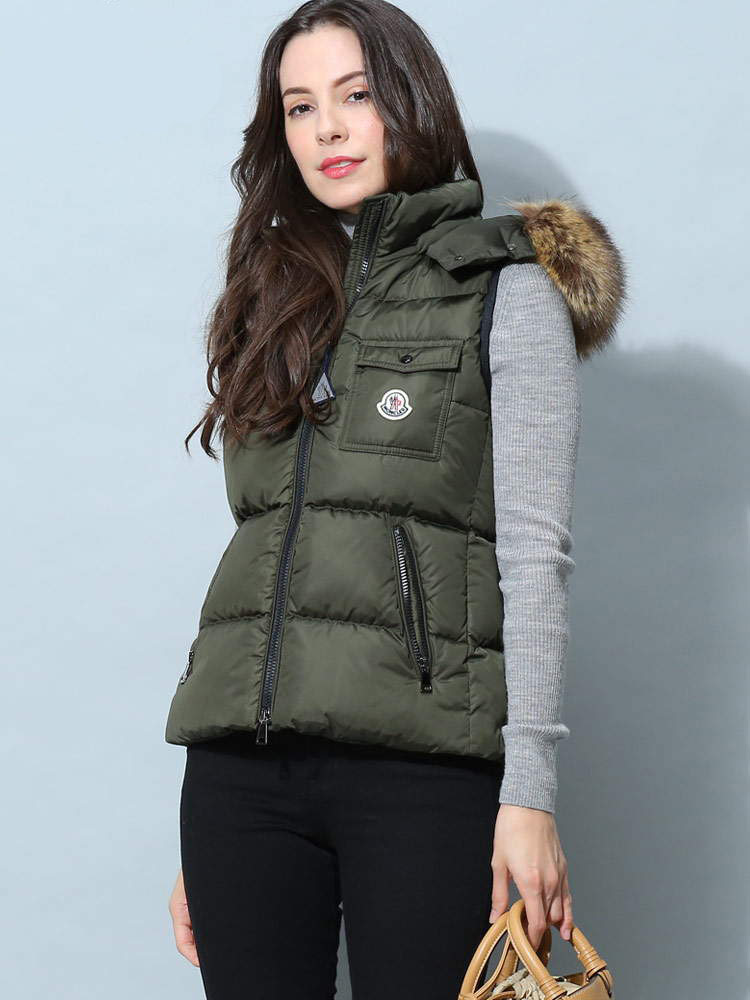 モンクレール レディース ダウン ベスト MONCLER ブランド ダウン