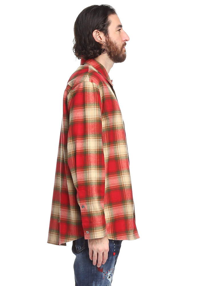 モンクレール メンズ シャツ MONCLER ブランド トップス チェック