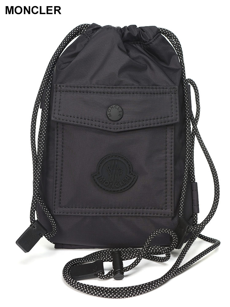 MONCLER (モンクレール) 撥水ナイロン 無地 MAKAIO クロスボディバッグ