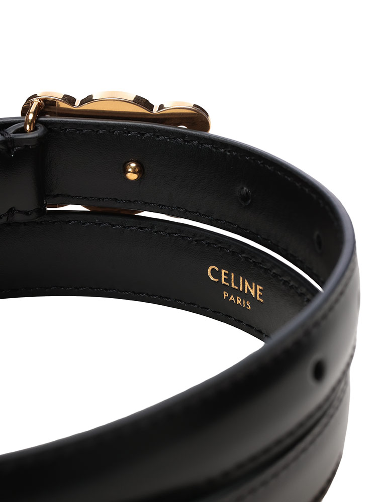 CELINE (セリーヌ) スモール 18MM トリオンフ ベルト レザー