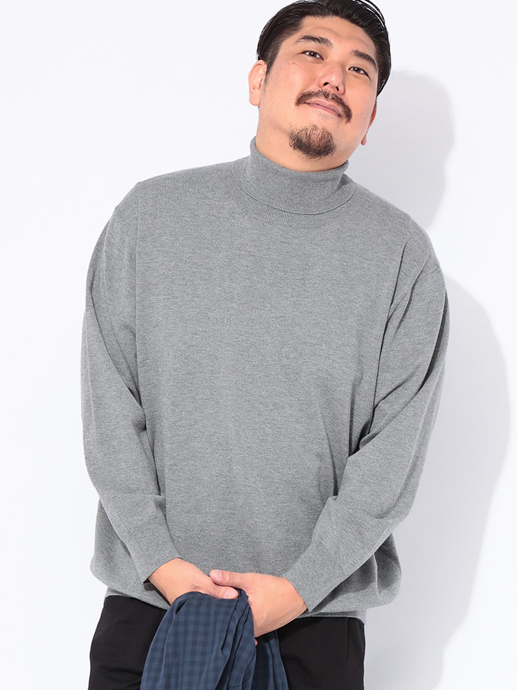 ニットセーター ふわかる 天竺編み 無地 ウォッシャブル