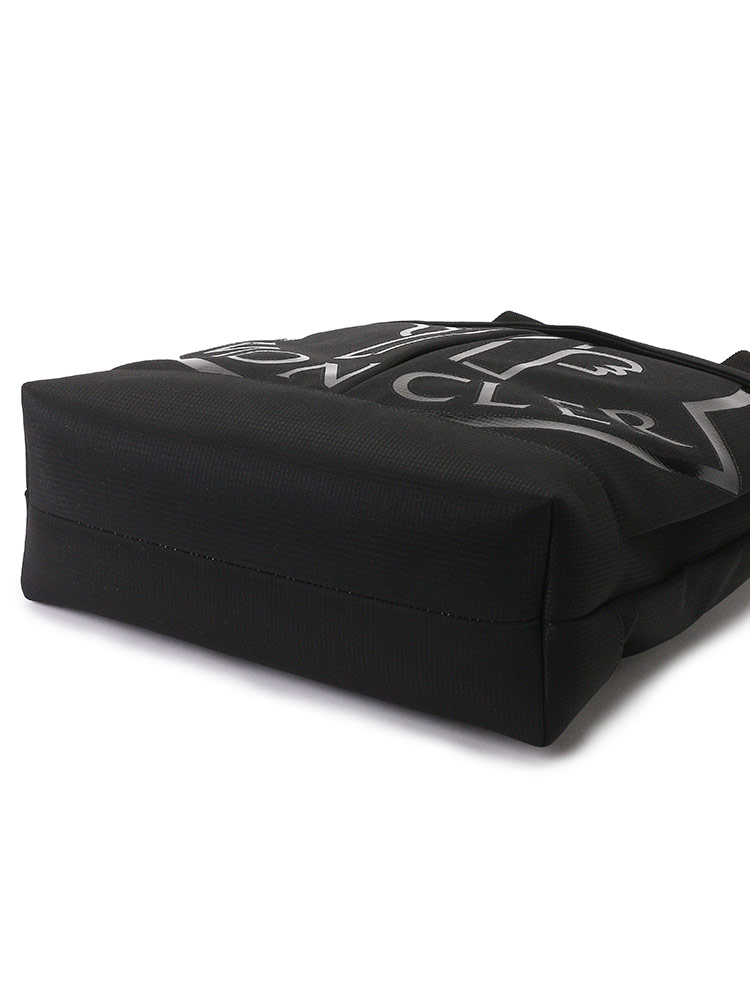 MONCLER (モンクレール) 撥水 リップストップナイロン ロゴ トート