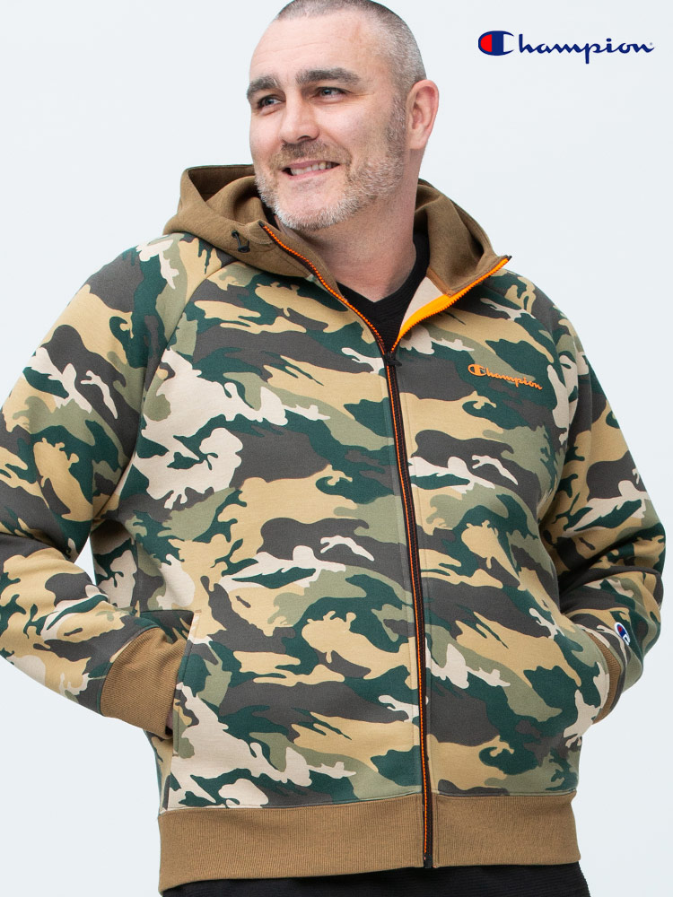 大きいサイズ メンズ Champion (チャンピオン) 撥水 ストレッチ 保温