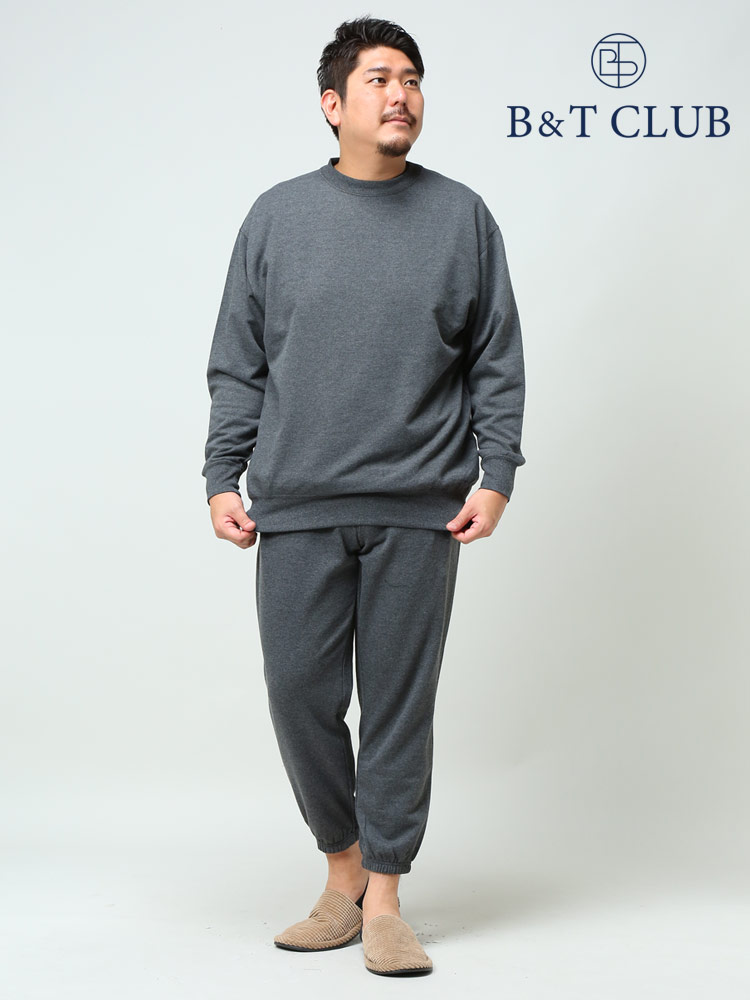 大きいサイズ メンズ B＆T CLUB (ビーアンドティークラブ) 裏毛