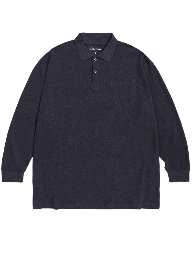 大きいサイズ メンズ B＆T CLUB (ビーアンドティークラブ) DRYポロ