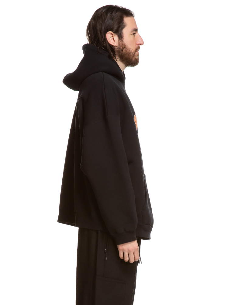 BALENCIAGA (バレンシアガ) 裏起毛 プリント プルオーバー パーカー