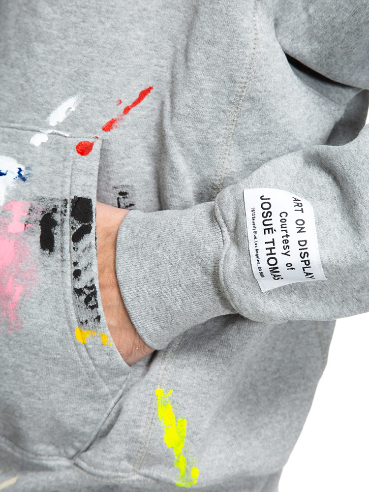 GALLERY DEPT. (ギャラリーデプト) 裏起毛 ペイント プルオーバー