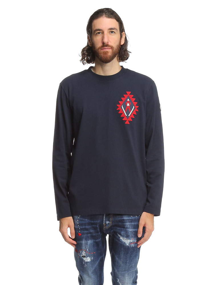モンクレール メンズ Tシャツ 長袖 MONCLER ブランド ロンT トップス