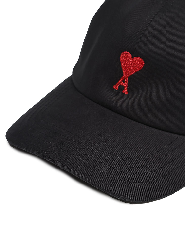 AMI PARIS (アミパリス ) ワンポイント刺繍 キャップ Ami de Coeur