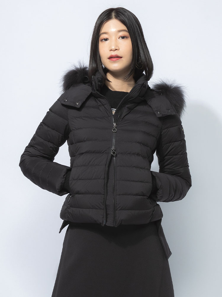 TATRAS (タトラス) ファーフード フルジップ ダウンジャケット VARENA