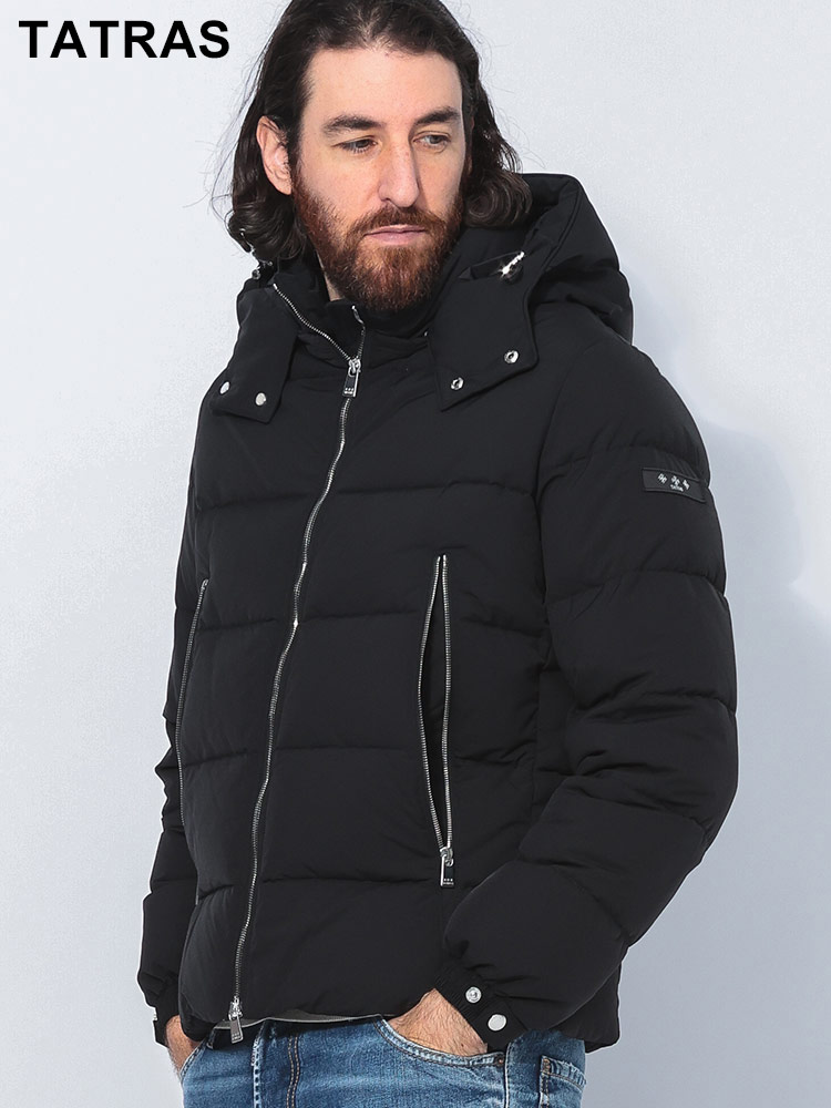 TATRAS (タトラス) フード着脱 ウールナイロン ダウンジャケット